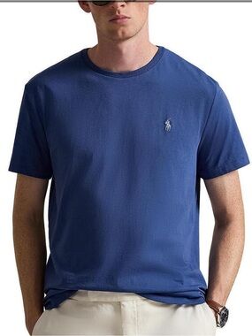 Polo by Ralph Lauren Short-Sleeve Crew T-Shirt in Royal Blue